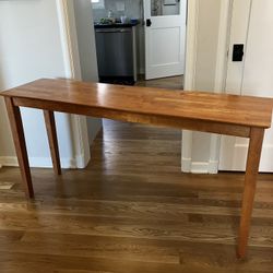 Solid Wood Sofa Table 