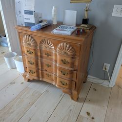 Solid wood dresser