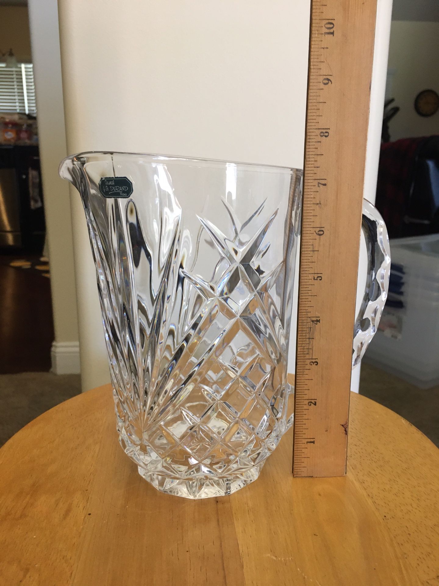 Crystal J.G. Durand Leaded Pitcher