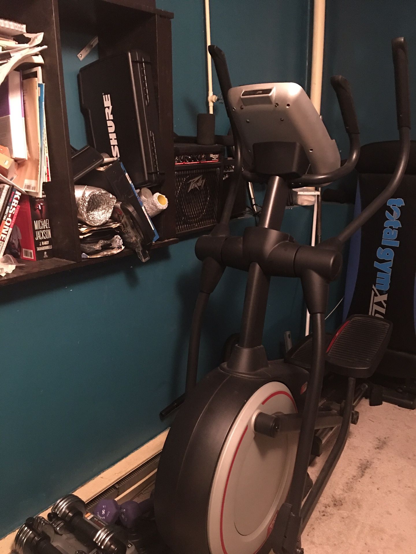 Elliptical cardio machine