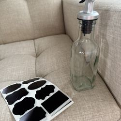 30 Individual - 6 Inch Glass Jars With Spouts