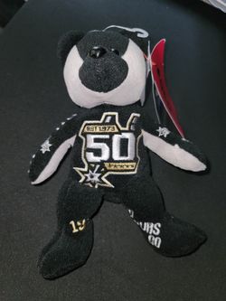 Spurs 50th Anniversary Beanie Bear