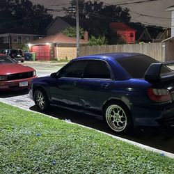 Subaru Impreza 2.5rs Blue Sedan 