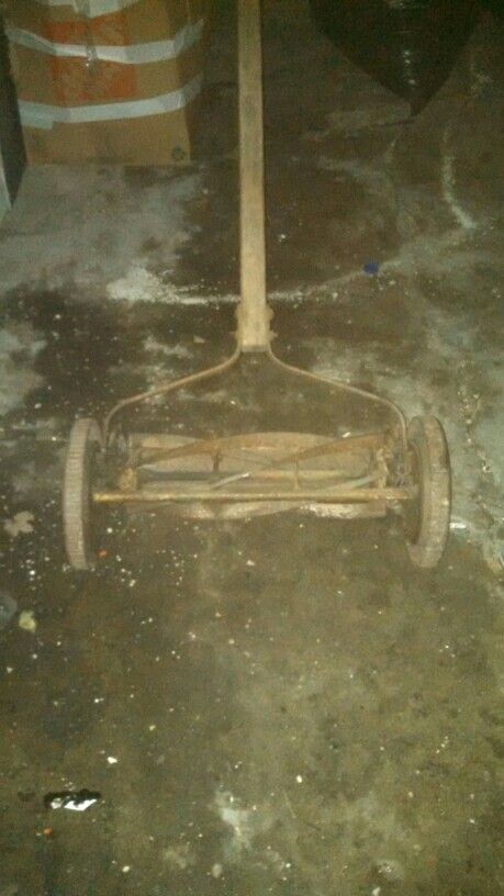 **Antique Rotary/reel Push mower**