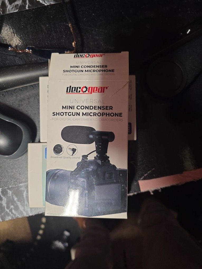 Mini Condenser Microphone For Camera 