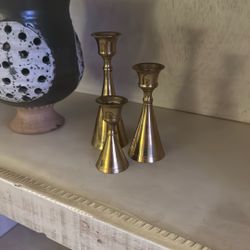 Brass Candle Holders 