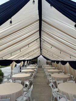 Tent With Drape 