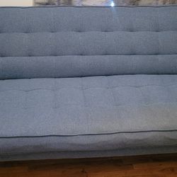 Blue Futon 