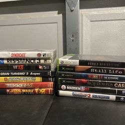 Video Game Bundle Ps2 Xbox GameCube 