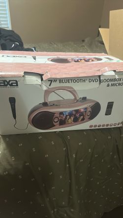 7 “ Bluetooth dvd boombox with tv