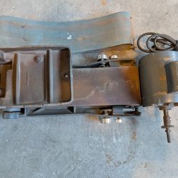 Vintage Belt Sander By Sears In Very Good Condition Extra Three Roll Of Sander Extra