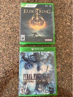 Xbox games Elden Ring Final Fantasy XV
