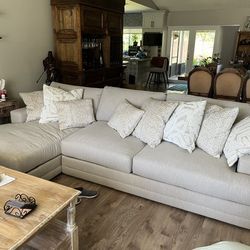 Large Couch with Chaise