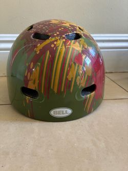 Bell Bike Helmet with Graphic Design