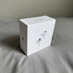 Airpods Pro 2nd Generation with Wireless Charging case (USB-C) (brand new never opened)