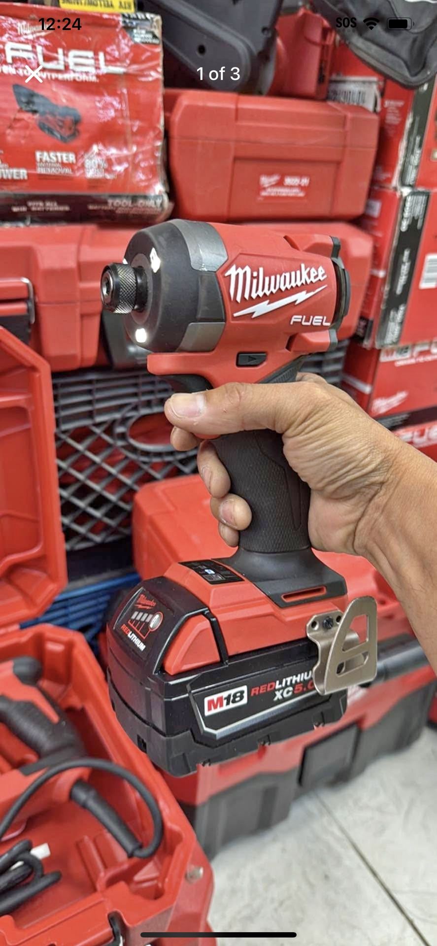 Milwaukee M18 Milwaukee m18 impact with battery