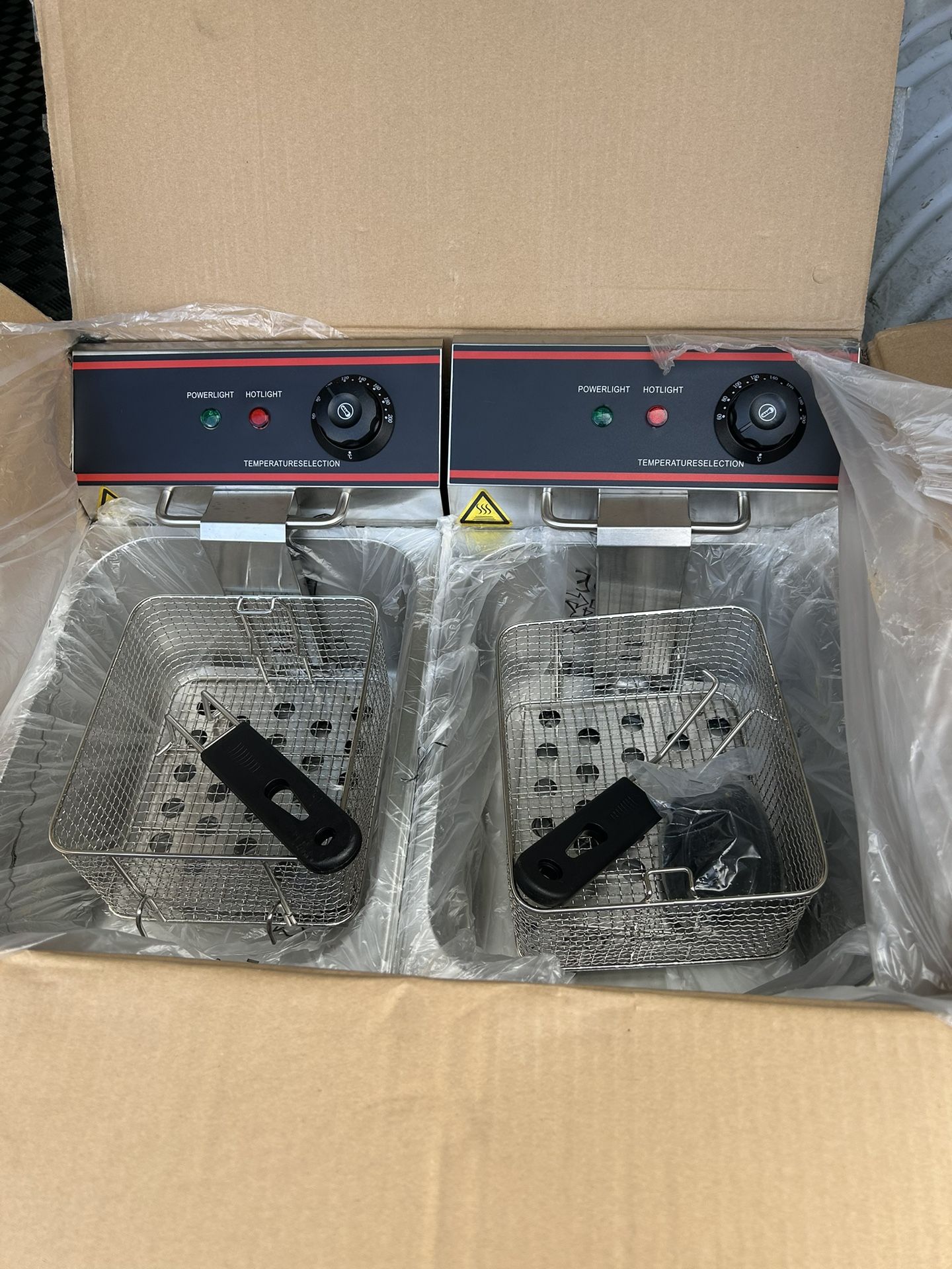 Brand New Commercial Double Deep Fryer For $90