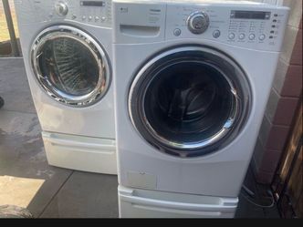 Washer and dryer