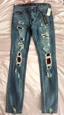 Mens Pacsun Skinny Ripped Jeans 30 x 32