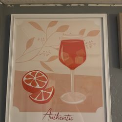 Drink Picture With Frame 