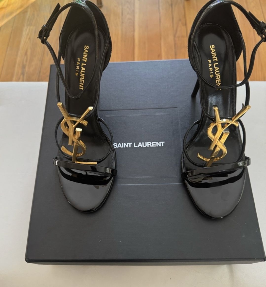 Chic High Heel Sandals – Size [38] – New Open Box