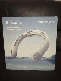 JISULIFE Portable Neck Fan Gray