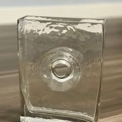 Textured Glass Vase