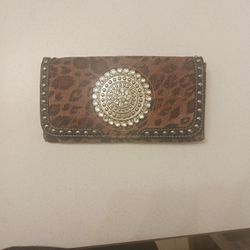 Animal Print Vintage Wallet 