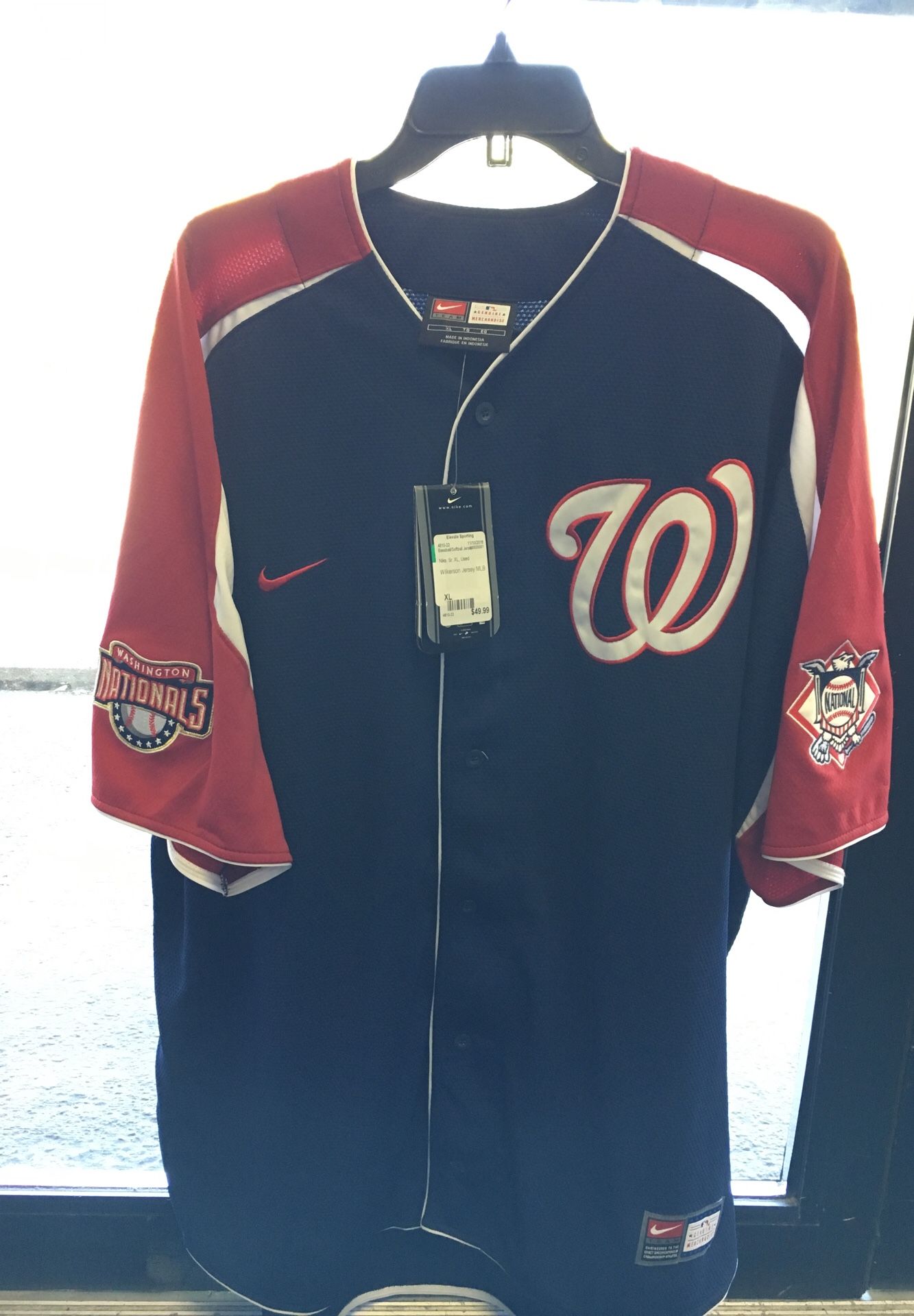 Washington Nationals Wilkerson Jersey