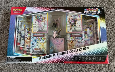 Pokémon TCG: Scarlet & Violet Prismatic Evolutions Premium Figure Collection NEW/SEALED