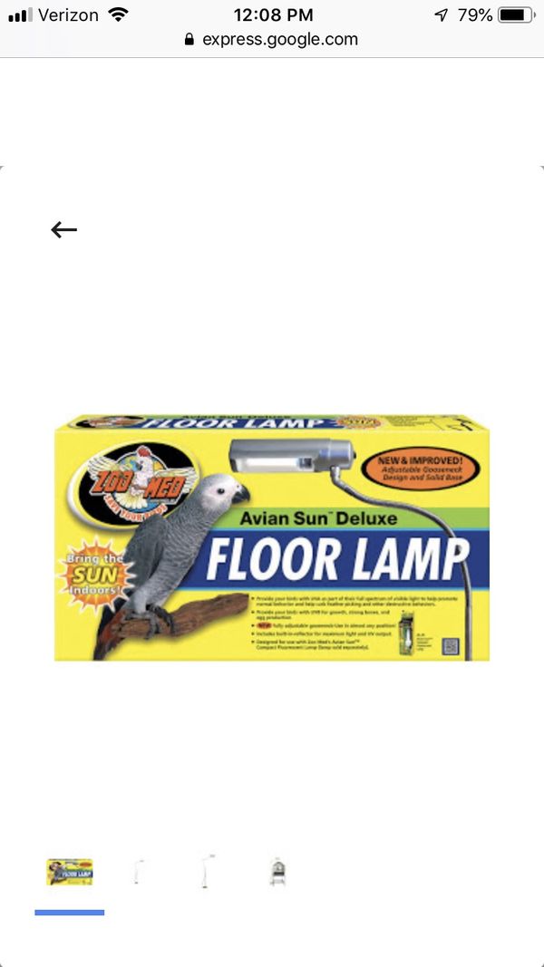 Zoo Med Avian Sun Lamp For In Columbus Oh Offerup