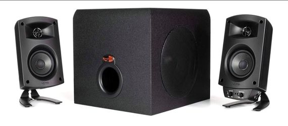 NEW Klipsch ProMedia 2.1 THX Computer Speakers – 200W Surround Sound & Subwoofer