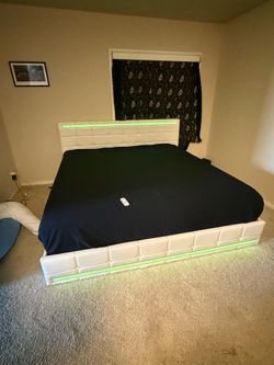 King size bed frame