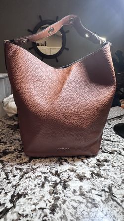 Fiorelli  Faux Leather  Brown Bucket Bag