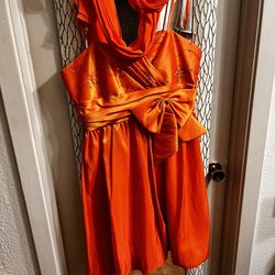 Orange Dress (small)