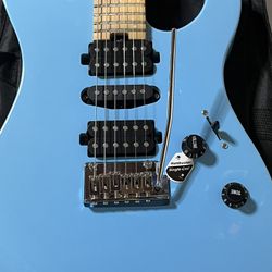 Star Shine Super Strat Electric Guitar Floating Bridge