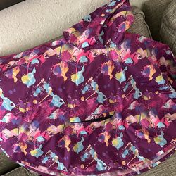 Justice Kids Girls Child Packable Rain Poncho
