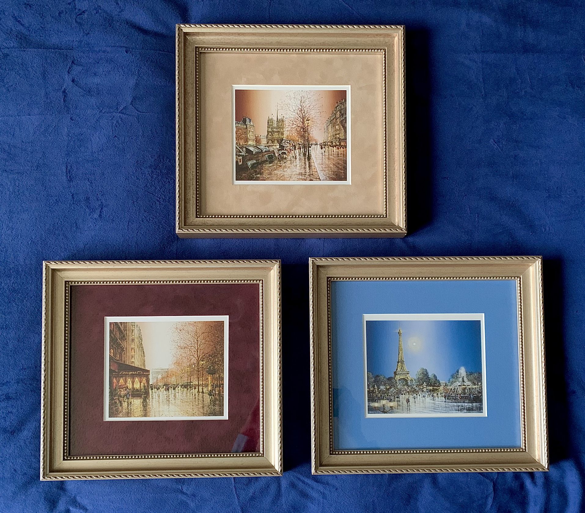 3 Paris Pictures - Professionally Framed
