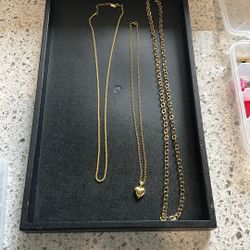 Three Necklaces