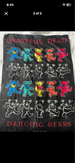 Grateful Dead Dancing Bears Flag Banner