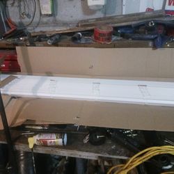 6 Ft. Long  White Vinyl. 2inch. Blinds.  