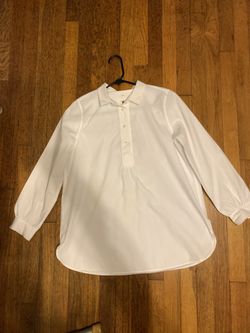 LOFT WHITE BLOUSE