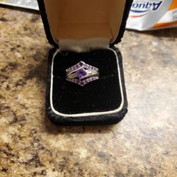 Wedding Ring And Band Set Real  Diamonds