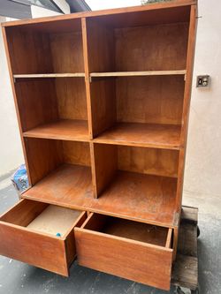 Free Solid Wood storage cabinet