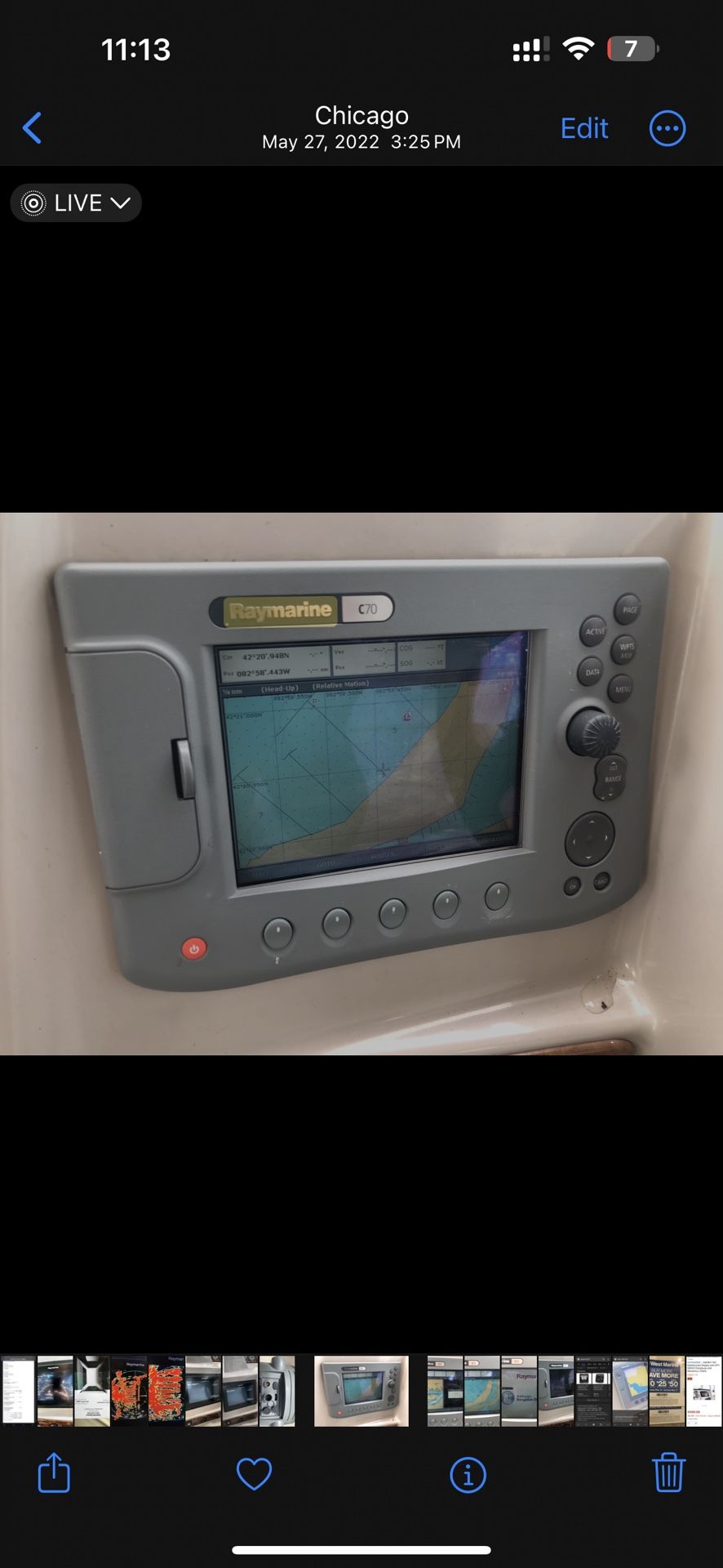 Raymarine Boat Radar System 