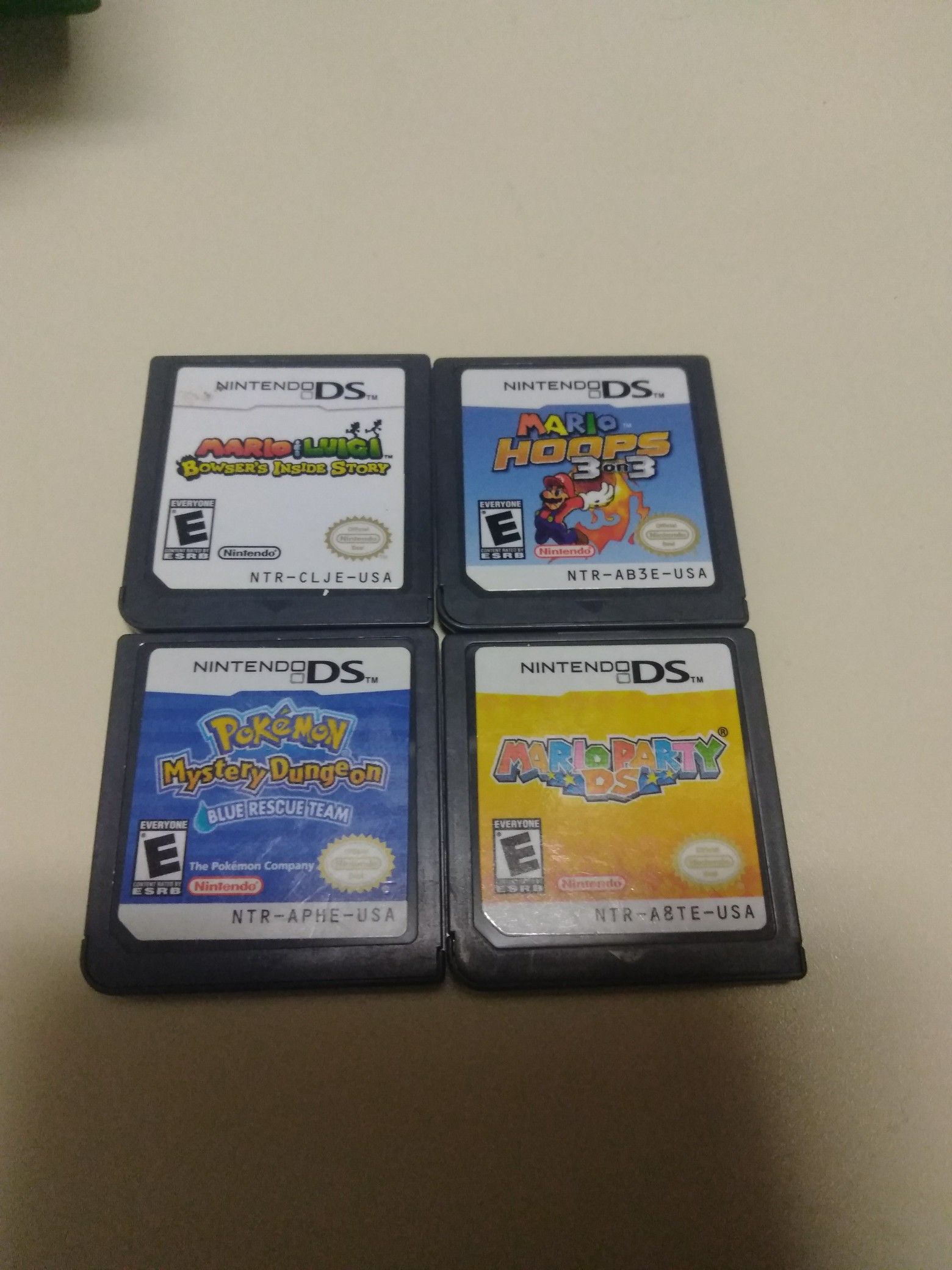 $10 each Nintendo DS games