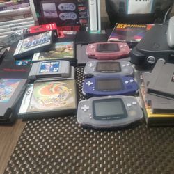 Gba Pink Glacier And Indigo Tested And Working Ready For Sale And To Play  Your Heart Desired Games 🎮 
