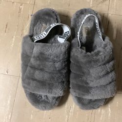 Grey Ugg Slippers