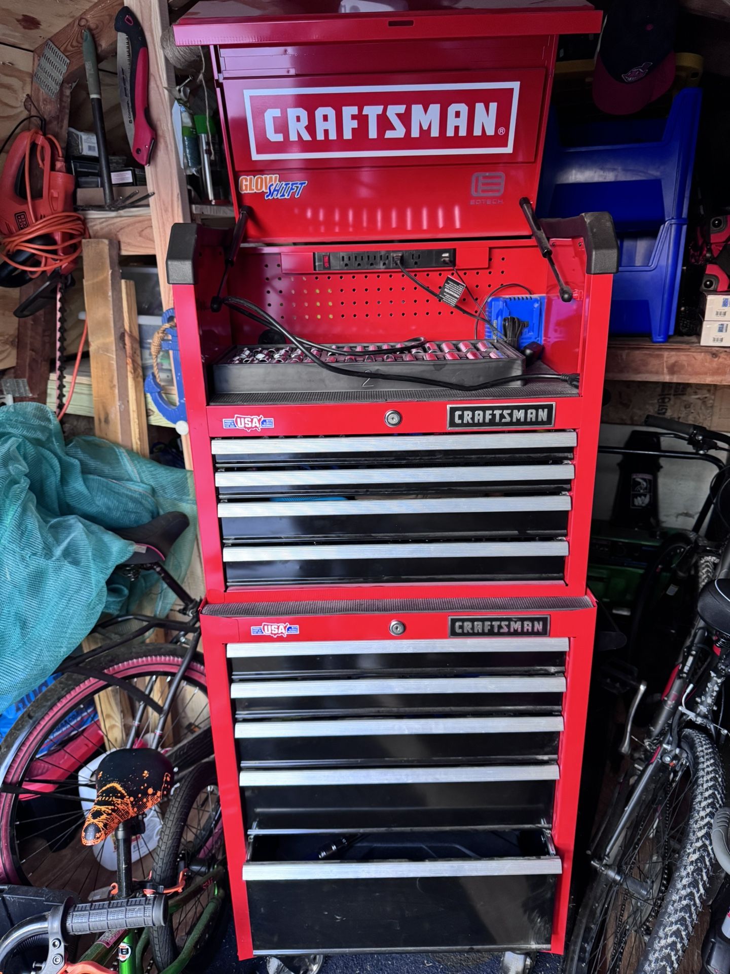 Craftsman Toolbox With Full Set Of Tools