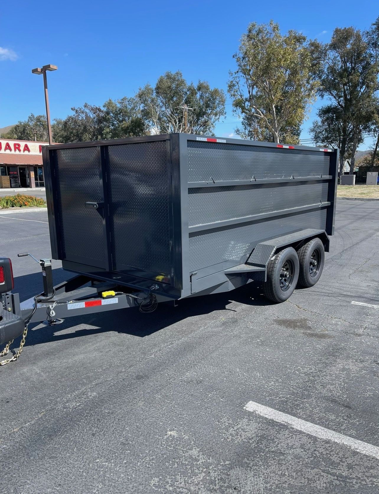 2025 8x12x4 Dump Trailer